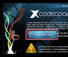 Descărcați cele mai bune codecuri pentru Windows XP
